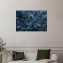 Juliste - Dense, Dark Blue Abstract Ornaments