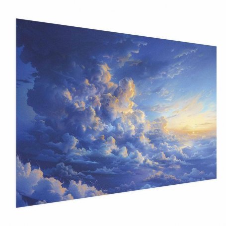 Juliste - When the Sky Becomes Canvas: A Masterpiece of Nature in the Clouds