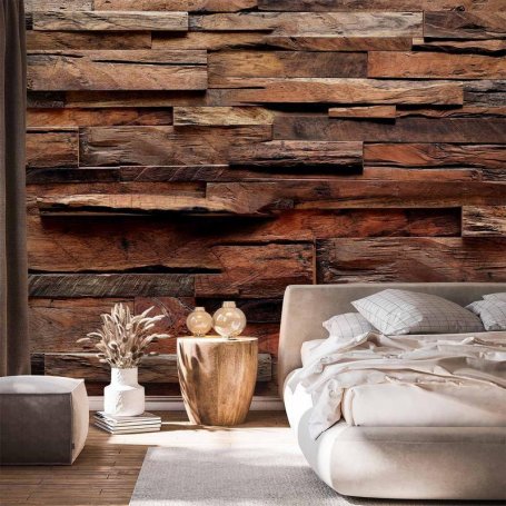 Fototapetti - Rustic Style: Forest Cottage