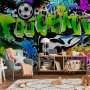 Fototapetti - Football Graffiti