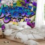 Fototapetti - Graffiti: violet theme