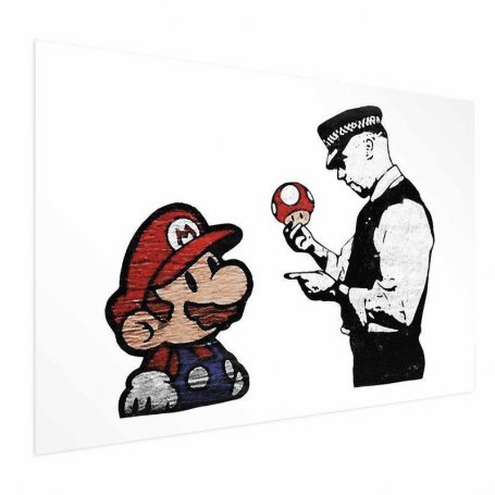 Juliste - Banksy: Mushroom Picker