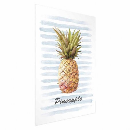 Juliste - Pineapple and Stripes