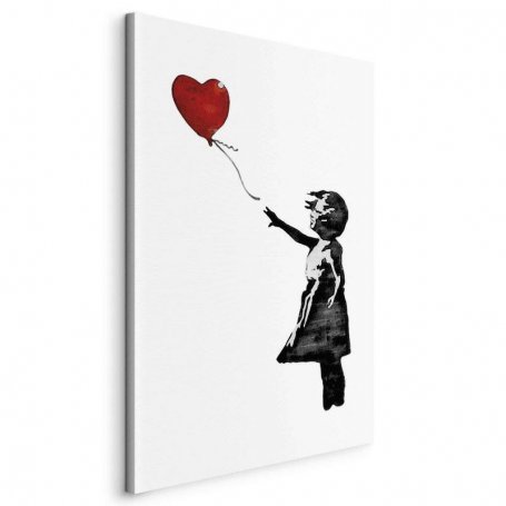 Taulu - Banksy: Girl with Balloon (1 Part) Vertical