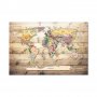Taulu - World Map: Colourful Continents