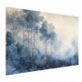 Juliste - Forest in Misty Blue Shades
