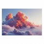 Juliste - Dusk Spectacle: Clouds in Shades of Pink and Purple