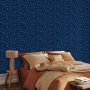 Tapetti - Cosmic Inspirations - Pattern with Stars and Constellations on a Dark Background