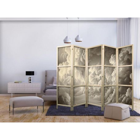 Japanilainen sermi - Whisper of Illuminated Clouds: Soft Play of Light in the Theater of the Heavens