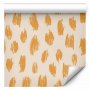 Tapetti - Drawn Pattern in Dots and Spots - in shades of orange and ecru