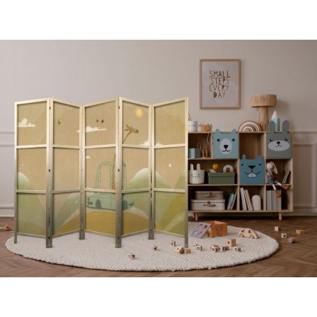 Japanilainen sermi - Dreamy Traveler - Giraffe driving a car on a beautiful sunny day