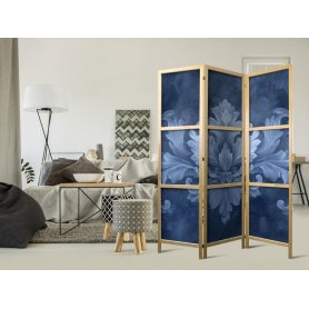 Japanilainen sermi - Ornament in Blue and Cool Colors - Dark Blue Decoration