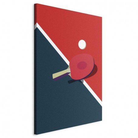 Taulu - Table Tennis - Racket and Ball on the Table