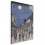 Taulu - Utagawa Hiroshige – Night time view of Saruwaka Street