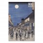 Taulu - Utagawa Hiroshige – Night time view of Saruwaka Street
