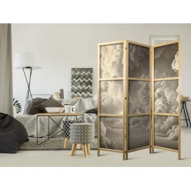 Japanilainen sermi - Whisper of Illuminated Clouds: Soft Play of Light in the Theater of the Heavens