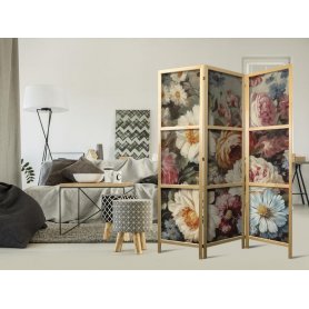 Japanilainen sermi - Scent of Nature - Beautiful Garden Flowers in Pastel Colors