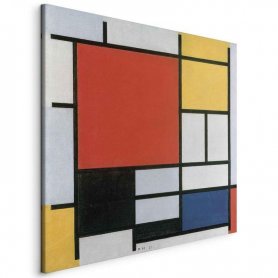 Taulu - Piet Mondrian – Composition with red, yellow blue and black
