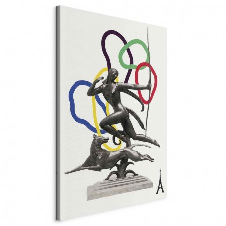 Taulu - Woman With Dog - Illustration