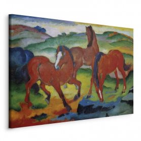 Taulu - Franz Marc – The Red Horses (Grazing Horses IV)