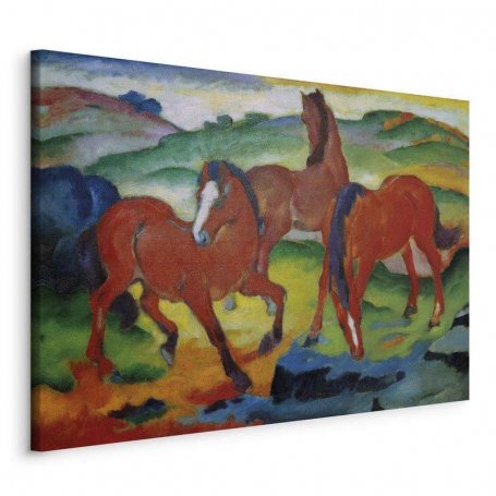 Taulu - Franz Marc – The Red Horses (Grazing Horses IV)