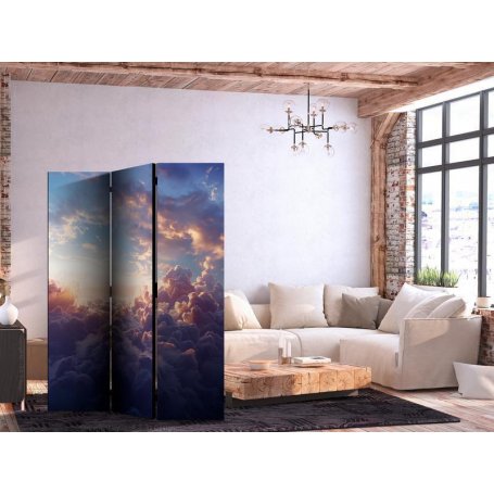 Sermi - The Sun in Hiding: The Golden Face of the Sky Over a Cloudy Sea