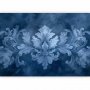 Fototapetti - Ornament in Blue and Cool Colors Dark Blue Decoration