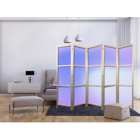 Japanilainen sermi - Heather Mist - Delicate Gradient Composed of Various Shades of Violet