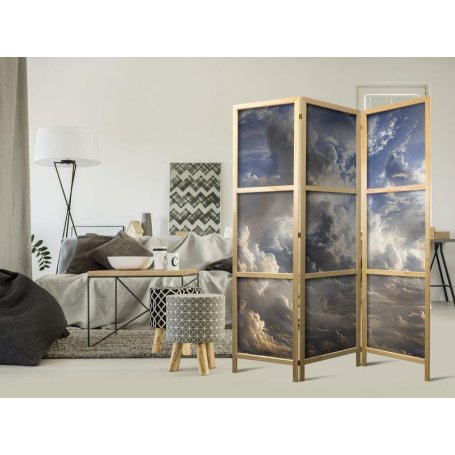 Japanilainen sermi - Golden Reflections on Clouds Foretelling Dusk