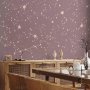 Fototapetti - Night Sky - Artistic Constellations and Stars in Pastel Shades