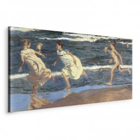 Taulu - Joaquín Sorolla y Bastida – Running along the Beach