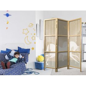 Japanilainen sermi - Moonlit Steeds - Horses galloping among trees on a starry night