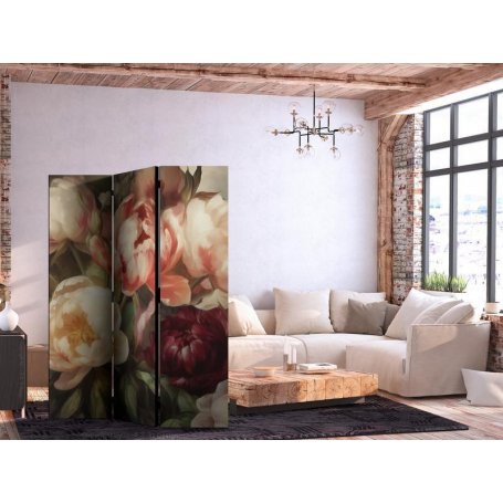 Sermi - Blooming Peonies - Charismatic Flowers Bathed in Sunlight