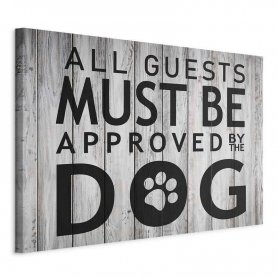 Taulu - All Guests Must Be Approved by the Dog (1 Part) Wide