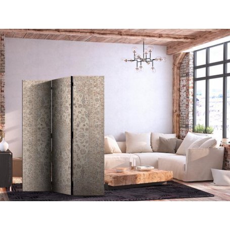 Sermi - Desert Nights - Ornamented Persian Carpet in Muted Colors