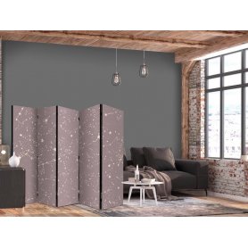 Sermi - Night Sky - Artistic Constellations and Stars in Pastel Shades