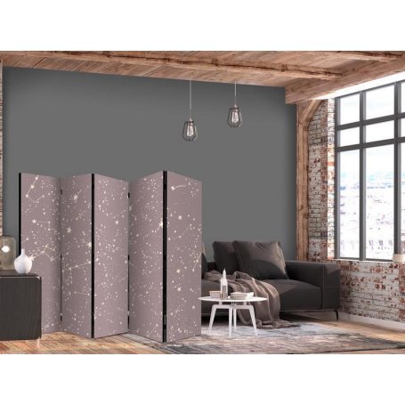 Sermi - Night Sky - Artistic Constellations and Stars in Pastel Shades