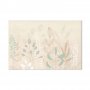 Taulu - Morning in the Meadow - Various Pastel Plants on a Beige Background