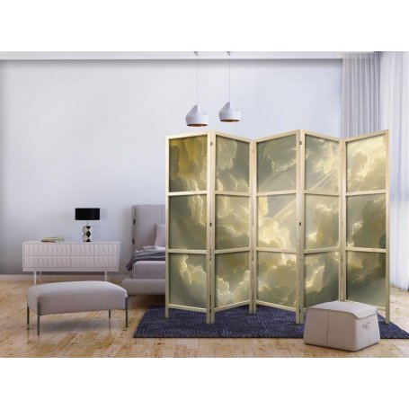 Japanilainen sermi - Enchanting Play of Colors Against a Backdrop of Clouds