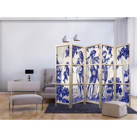 Japanilainen sermi - The Three Graces - Women Among Vineyards Inspired by Ancient Painting