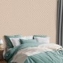 Tapetti - Checkerboard Pattern - Brown-White Grid with a Subtle Noise