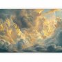 Fototapetti - Last Breath of the Day: Clouds Illuminated by Evening Glow