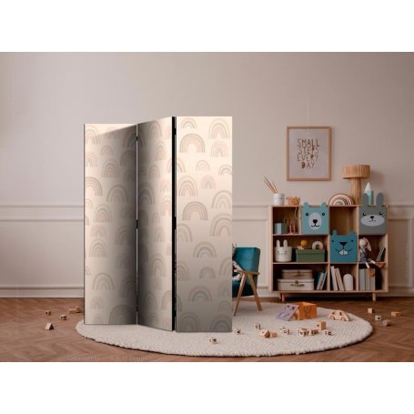 Sermi - August Sky - Rainbows of Various Sizes in Muted Colors