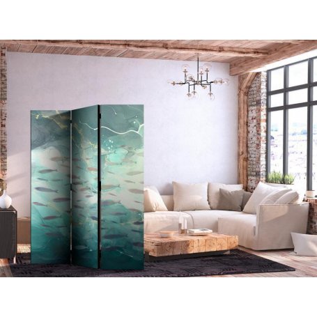 Sermi - Escaping Fish - Very Fast Swimming Fishes in Muted Colors Among Sea Depths