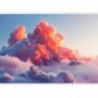 Fototapetti - Twilight Spectacle: Clouds in Shades of Pink and Violet