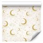 Tapetti - Moonlit Nights - Delicate Moons and Clouds in a Warm Tone
