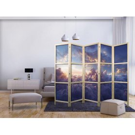 Japanilainen sermi - The Sun in Hiding: The Golden Face of the Sky Over a Cloudy Sea