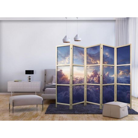 Japanilainen sermi - The Sun in Hiding: The Golden Face of the Sky Over a Cloudy Sea