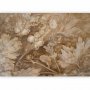 Fototapetti - Floral Ornaments Carved in Delicate Sepia and Brown Shades