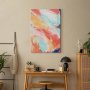 Taulu - Spring Shades - A Colorful Mix of Warm and Cool Tones on Canvas